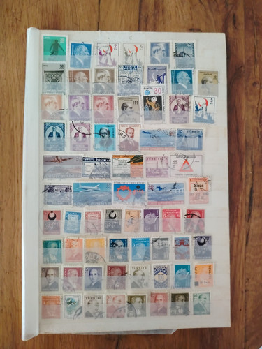 Von briefmarken türkei - briefmarken,