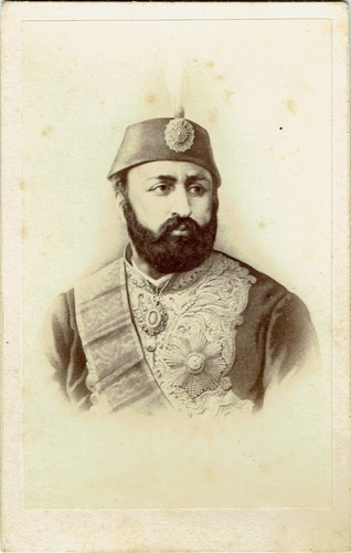 Cdv 1860 portrait von abdul - 1860,