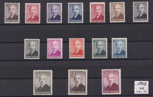 Türkei 1948 postfrisch - 1948,