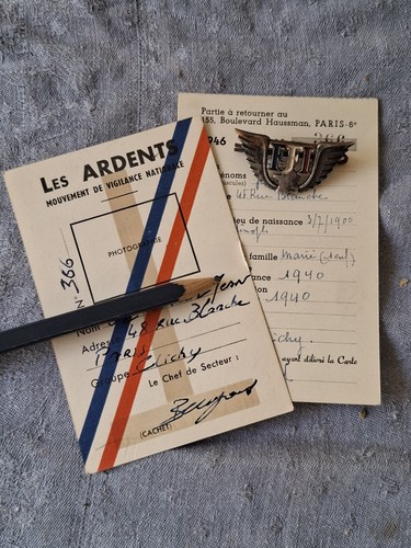 Karte les ardents national - les, ffi