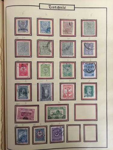 Briefmarken sammlung türkei - sammlung;,