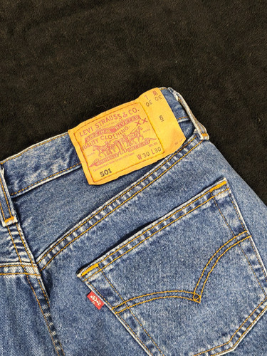 Levi 501 vintage jeans blau - 501,