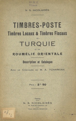 Nicolaidès timbres - s.,