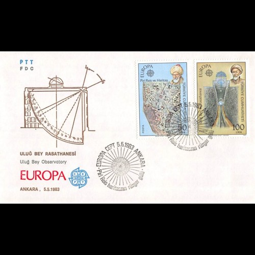 Türkei fdc europa 1983 - türkei,