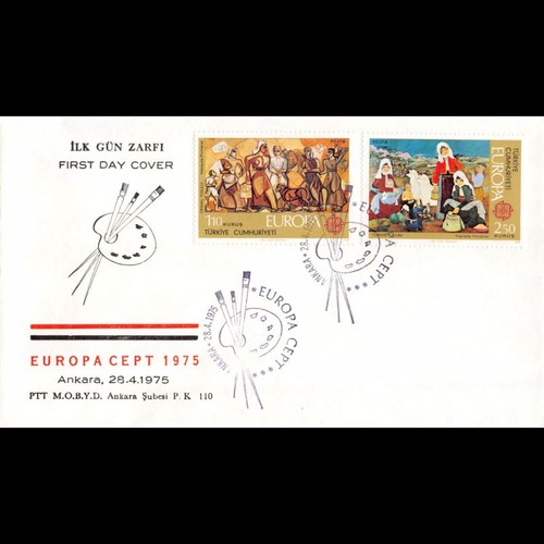 Türkei fdc europa - -,