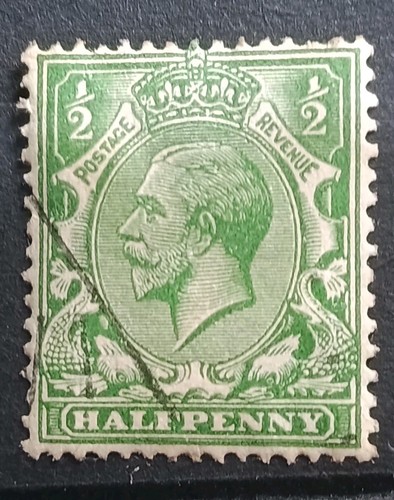 Briefmarke türkei penny - 1/2,
