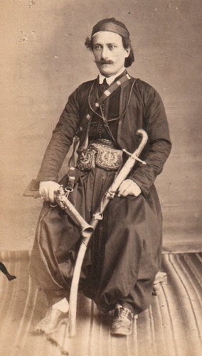 Cdv 1870 drogman - 1870, pistole