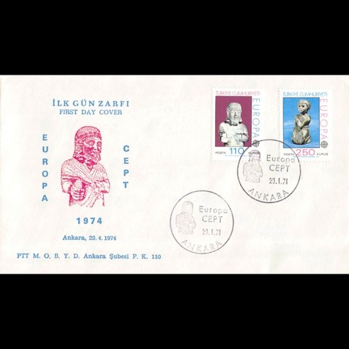 Türkei fdc europa - -, 1974