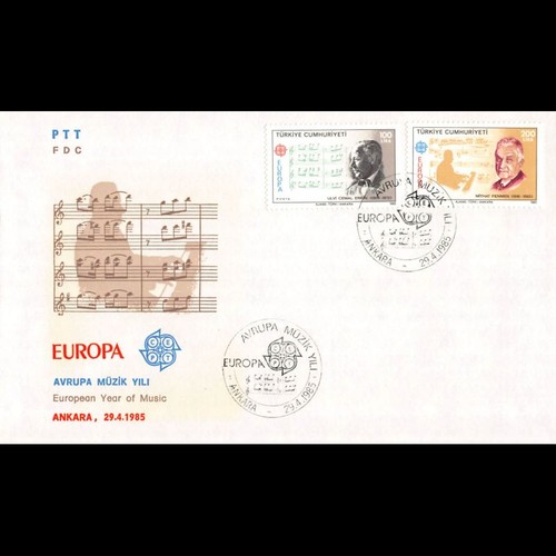 Türkei fdc europa - -, 1985