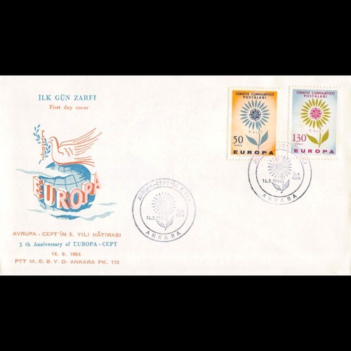 Türkei fdc europa 1964 - -,