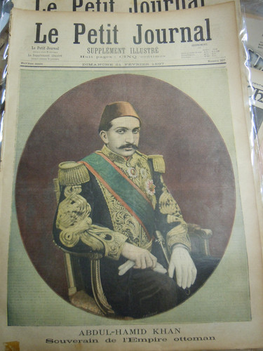 Alter druck 1897 - druck, türkei