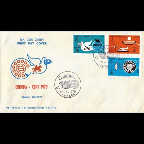 Türkei fdc europa 1979 - türkei,
